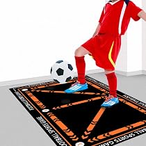 Amazon.co.jp: Milibess 【新モデル】サッカートレーニングマット 大型